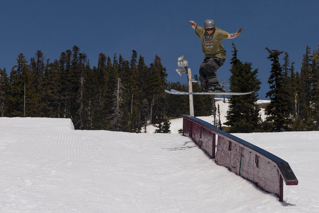 Spring Vibes and Style: Ascent Eyewear at the Final Rail Jam of the Season