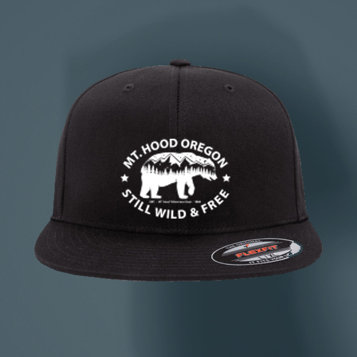 Mt Hood Authentics Flat Bill Cap
