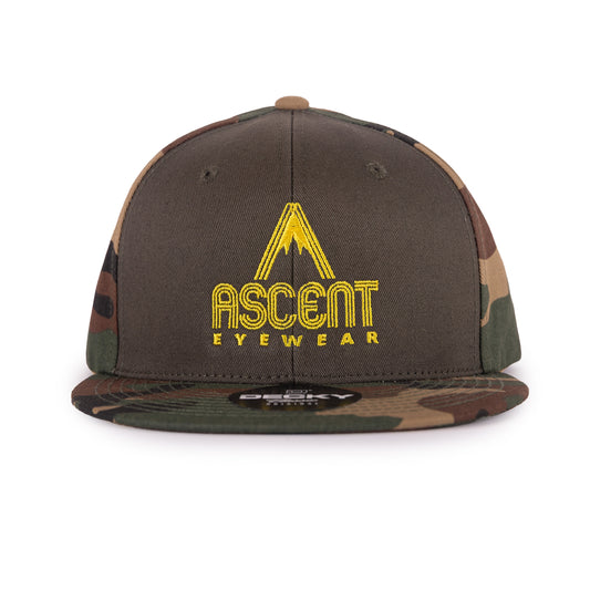 Ascent MTN Logo Flat Bill Cap