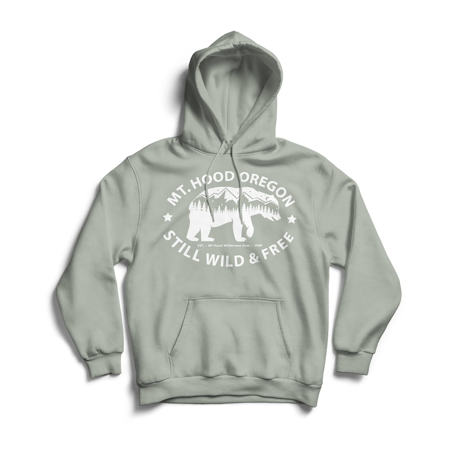 Mt Hood Authentics Pullover Hooded Sweatshirt