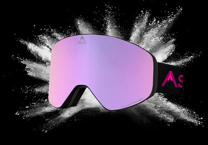 PRE ORDER: Ascent Cherry Pink Mirror Luna Lens Goggle