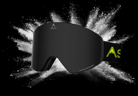 PRE ORDER: Ascent Blacked out mirror Luna Lens Goggle