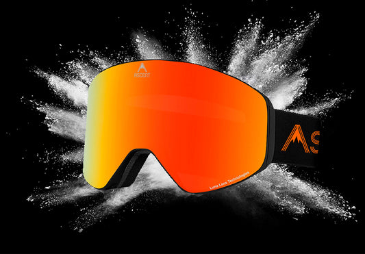 PRE ORDER: Ascent Red Ion mirror Luna Lens Goggle