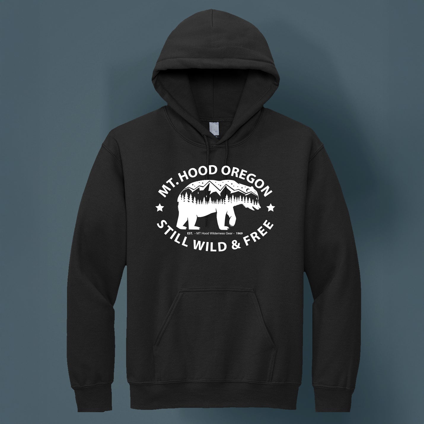 Mt Hood Authentics Pullover Hooded Sweatshirt