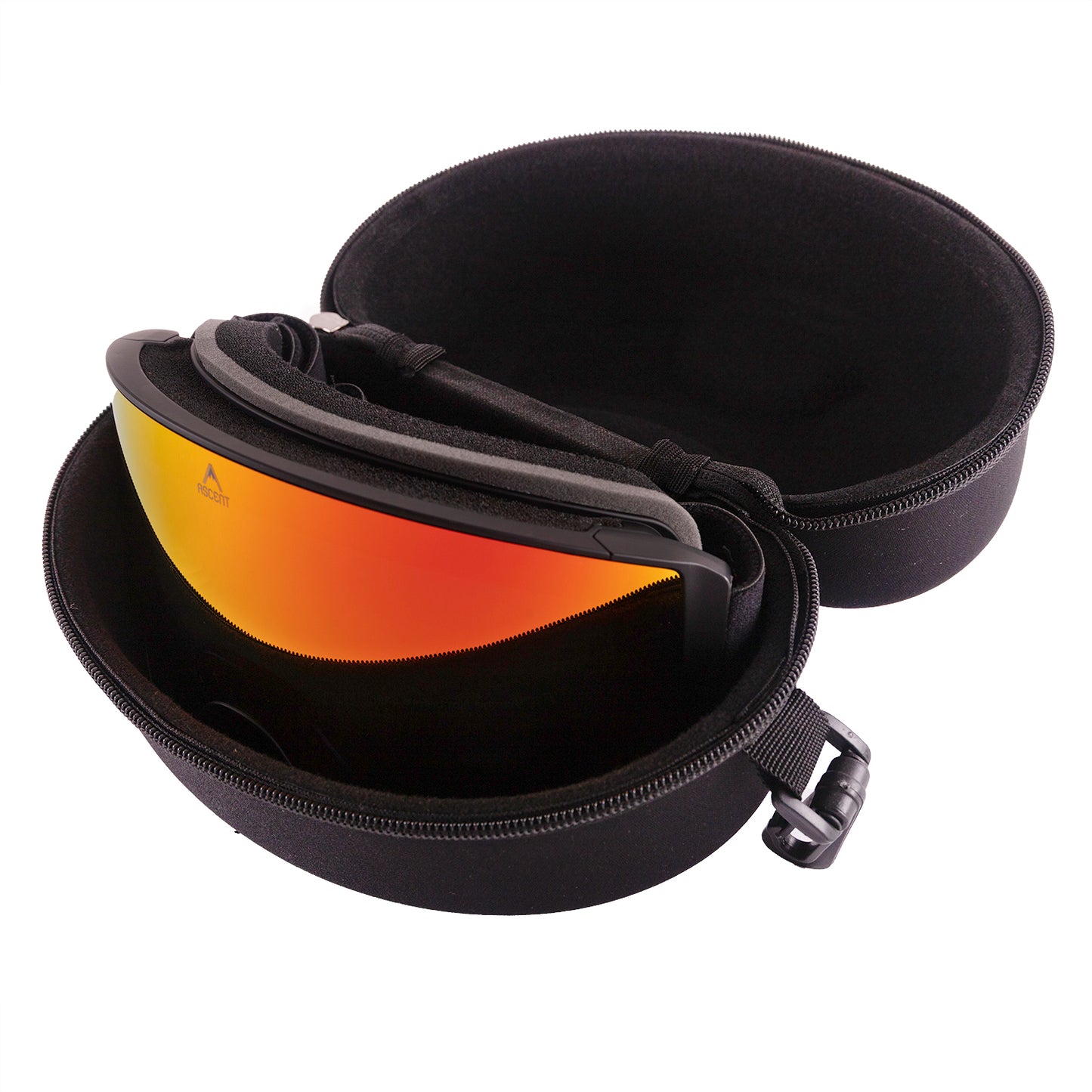 NEW 2026 Ascent HXO55 Motown Magnetic Lens Goggles - Large/Mid/Wide-with clip strap