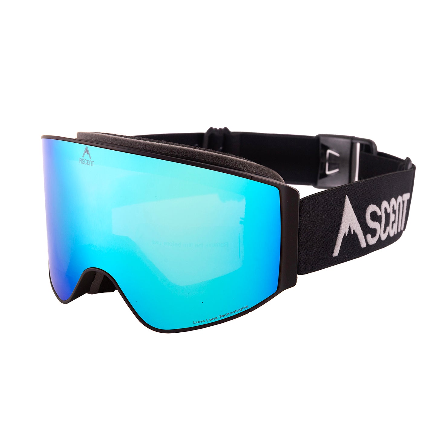 NEW 2026 Ascent HXO55 Motown Magnetic Lens Goggles - Large/Mid/Wide-with clip strap
