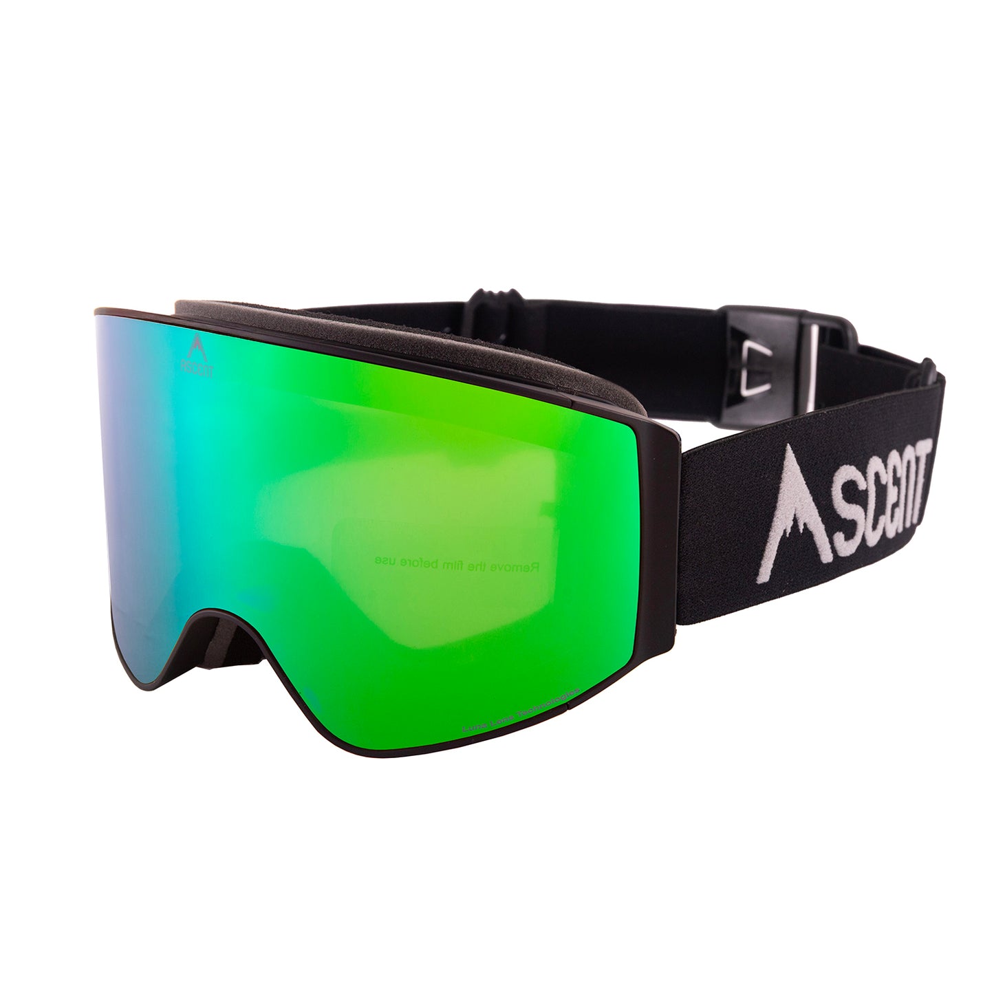 NEW 2026 Ascent HXO55 Motown Magnetic Lens Goggles - Large/Mid/Wide-with clip strap