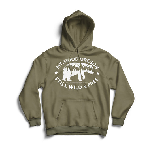 Mt Hood Authentics Pullover Hooded Sweatshirt